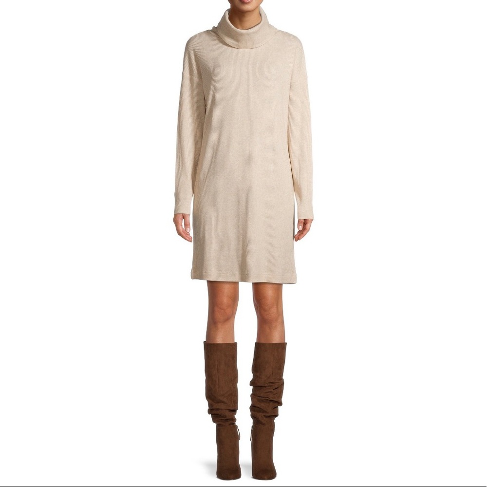 Turtle neck dress